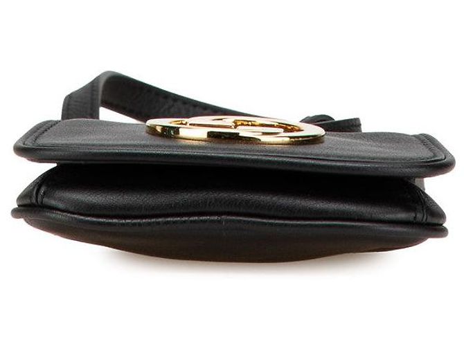 Cartera de hombro de cuero Gucci Blondie con logo G entrelazado - vista 3