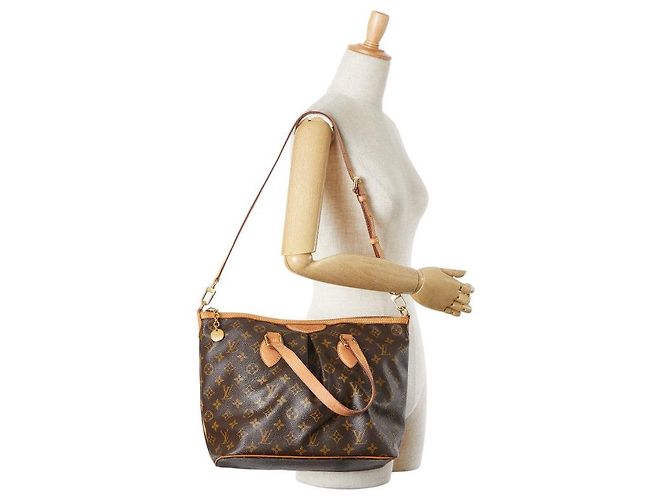 Borsa 2 in 1 Monogram Palermo PM di Louis Vuitton Marrone Bronzo - vista 14