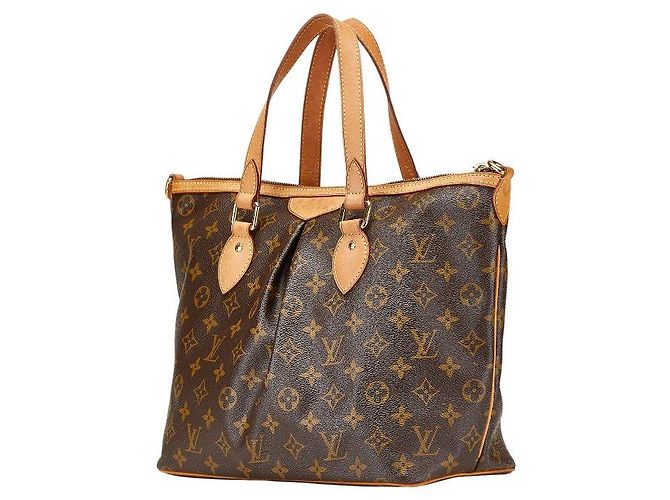 Borsa 2 in 1 Monogram Palermo PM di Louis Vuitton Marrone Bronzo - vista 2