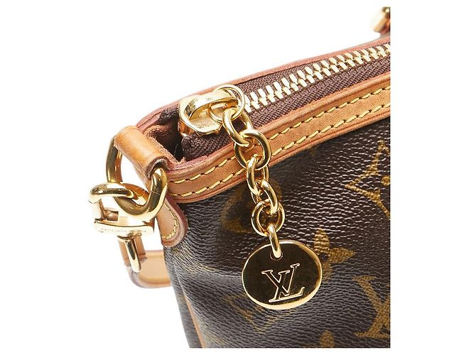 Borsa 2 in 1 Monogram Palermo PM di Louis Vuitton Marrone Bronzo - vista 9