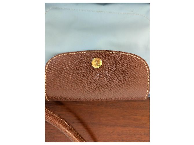 Pliage Borsa tote Longchamp in pelle e poliammide blu - vista 4