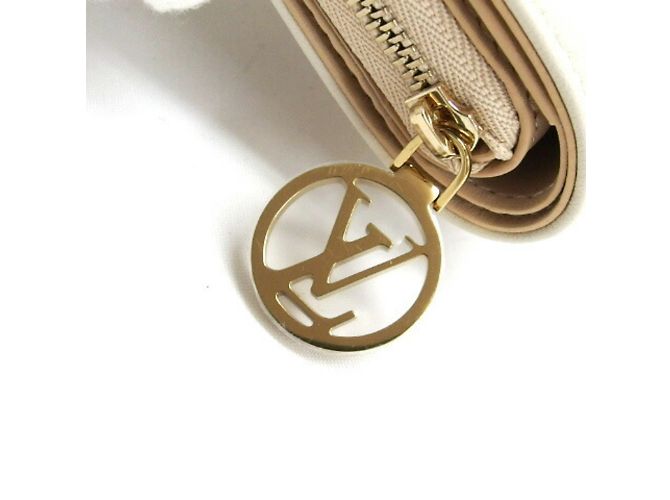 Cartera Bifold Loup Monogram Coussin Louis Vuitton Rosa Beige Monograma - vista 11