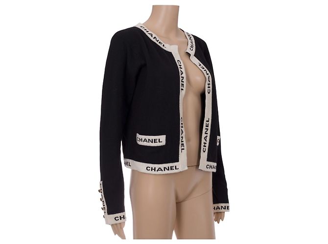 Prenda CHANEL de Cachemira Negra - 102757 Negro - vista 2