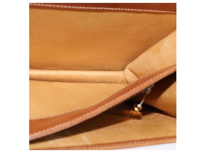 GUCCI Schultertasche aus Canvas Leder Braun Gold Auth ep9840 Golden - Ansicht 19