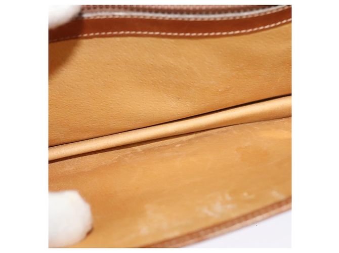 GUCCI Schultertasche aus Canvas Leder Braun Gold Auth ep9840 Golden - Ansicht 21