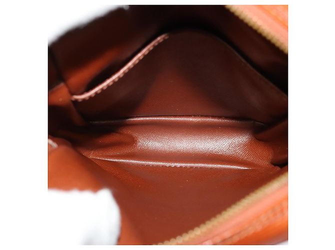 LOUIS VUITTON Borsa a Spalla Epi Danube Marrone M51694 LV Auth ep9846 - vista 10