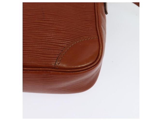 LOUIS VUITTON Borsa a Spalla Epi Danube Marrone M51694 LV Auth ep9846 - vista 17