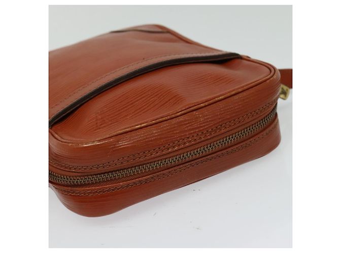 LOUIS VUITTON Borsa a Spalla Epi Danube Marrone M51694 LV Auth ep9846 - vista 6
