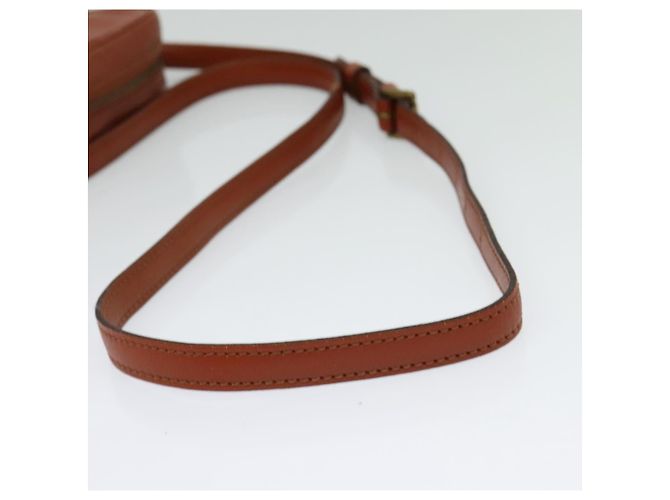 LOUIS VUITTON Borsa a Spalla Epi Danube Marrone M51694 LV Auth ep9846 - vista 7