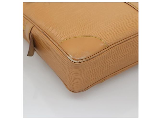 LOUIS VUITTON Borsa Porta Documenti da Viaggio Epi Winnipeg Beige LV Auth bs27743 - vista 17