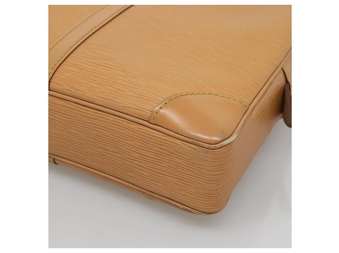 LOUIS VUITTON Borsa Porta Documenti da Viaggio Epi Winnipeg Beige LV Auth bs27743 - vista 8