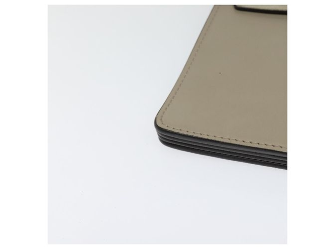 Chloé Borsa a Spalla Chloe Fay in Pelle Scamosciata Oro Grigio Auth gh269 Marrone D'oro - vista 8