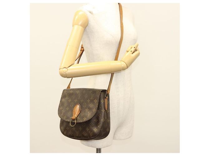 LOUIS VUITTON Borsa a Spalla Monogram Saint Cloud GM M51242 LV Auth 131075 Monogramma - vista 25