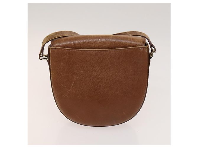 Autre Marque Borsa a Spalla Burberrys Nova Check in Pelle PVC 2 Set Beige Marrone Auth gh436 - vista 3
