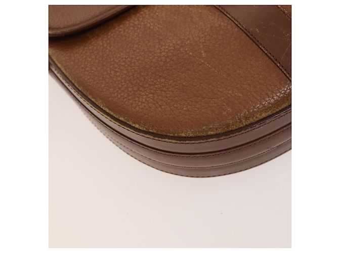 Autre Marque Borsa a Spalla Burberrys Nova Check in Pelle PVC 2 Set Beige Marrone Auth gh436 - vista 8