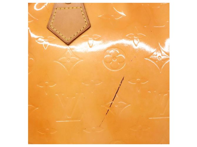 LOUIS VUITTON Borsa Houston Monogram Vernis Rosa Marshmallow M91302 LV Auth BA3921 - vista 10