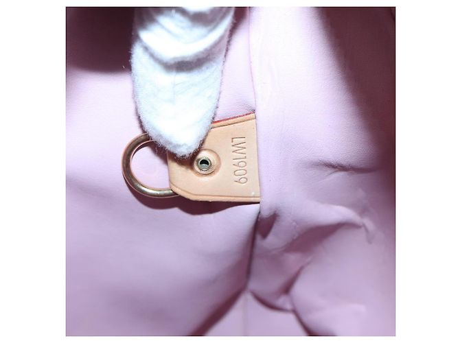 LOUIS VUITTON Borsa Houston Monogram Vernis Rosa Marshmallow M91302 LV Auth BA3921 - vista 12