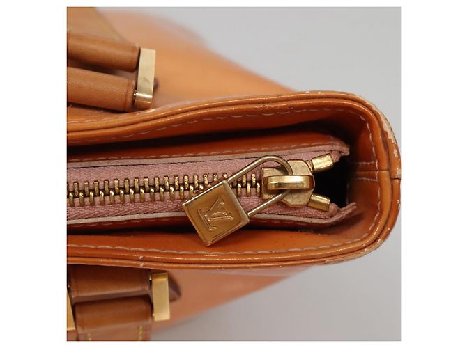 LOUIS VUITTON Borsa Houston Monogram Vernis Rosa Marshmallow M91302 LV Auth BA3921 - vista 17