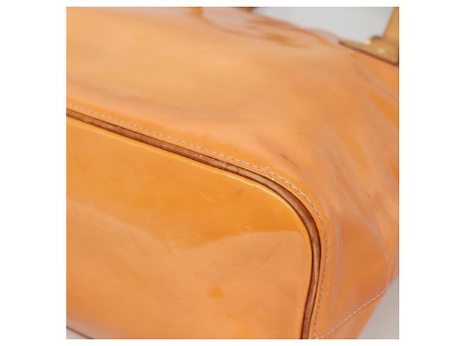 LOUIS VUITTON Borsa Houston Monogram Vernis Rosa Marshmallow M91302 LV Auth BA3921 - vista 9