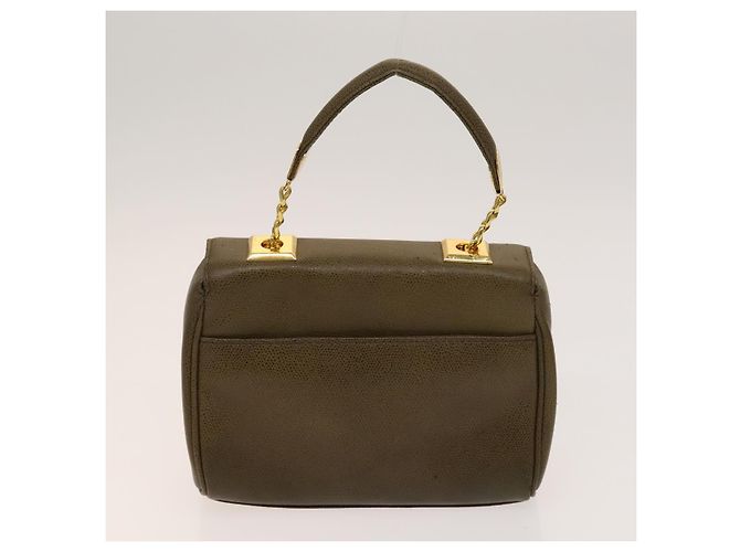 Borsa a Spalla GIVENCHY in Pelle 2 Set Marrone Nero Oro Auth bs27411 D'oro - vista 3