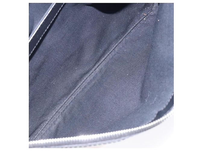 Borsa Clutch BALENCIAGA in tela e pelle bianca e nera 373834 Auth gh296 Nero Bianco - vista 10