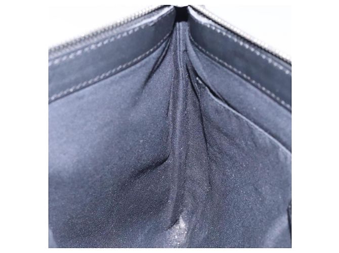 Borsa Clutch BALENCIAGA in tela e pelle bianca e nera 373834 Auth gh296 Nero Bianco - vista 18