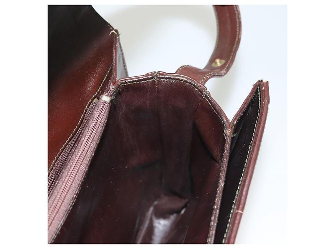 Borsa a Spalla GIVENCHY in Camoscio Marrone Oro Auth bs27977 D'oro - vista 20