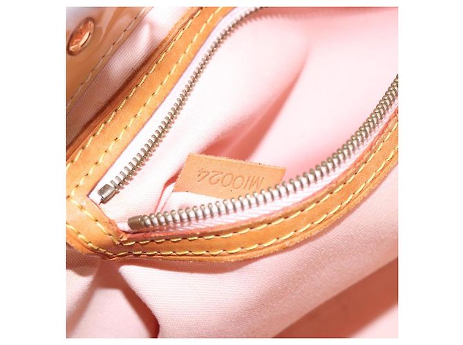 LOUIS VUITTON Monogram Vernis Reade PM Bag Marshmallow Pink M91306 Auth bs27748 - view 12