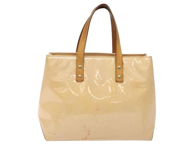 LOUIS VUITTON Monogram Vernis Reade PM Bag Marshmallow Pink M91306 Auth bs27748 - view 13