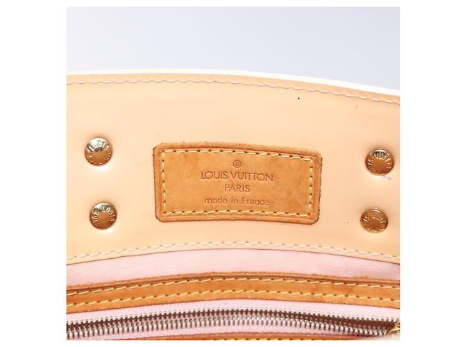 LOUIS VUITTON Monogram Vernis Reade PM Bag Marshmallow Pink M91306 Auth bs27748 - view 18