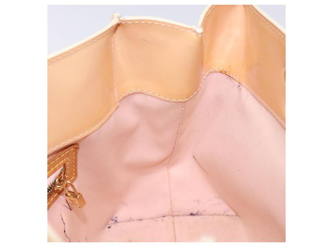 LOUIS VUITTON Monogram Vernis Reade PM Bag Marshmallow Pink M91306 Auth bs27748 - view 19