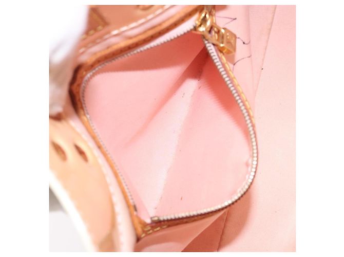 LOUIS VUITTON Monogram Vernis Reade PM Bag Marshmallow Pink M91306 Auth bs27748 - view 21