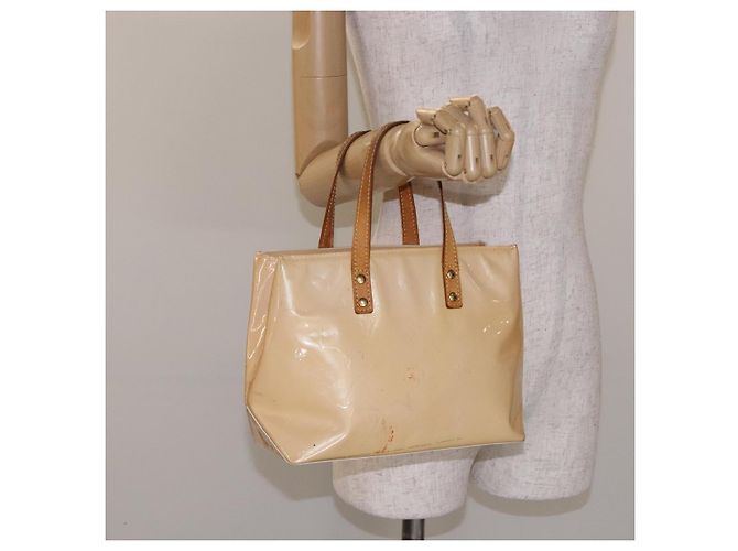 LOUIS VUITTON Monogram Vernis Reade PM Bag Marshmallow Pink M91306 Auth bs27748 - view 22