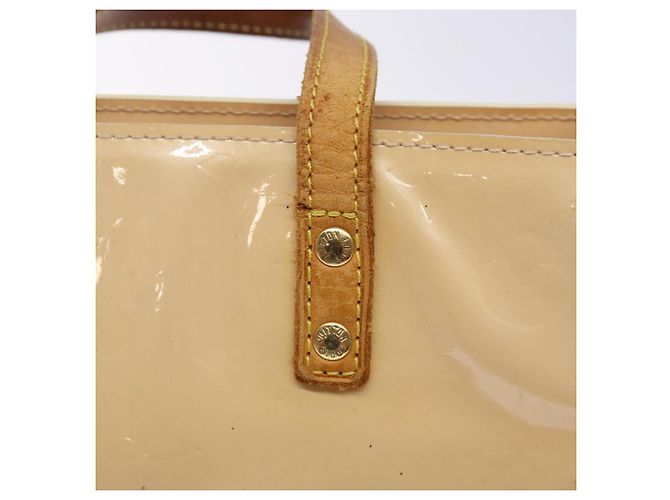 LOUIS VUITTON Monogram Vernis Reade PM Bag Marshmallow Pink M91306 Auth bs27748 - view 9