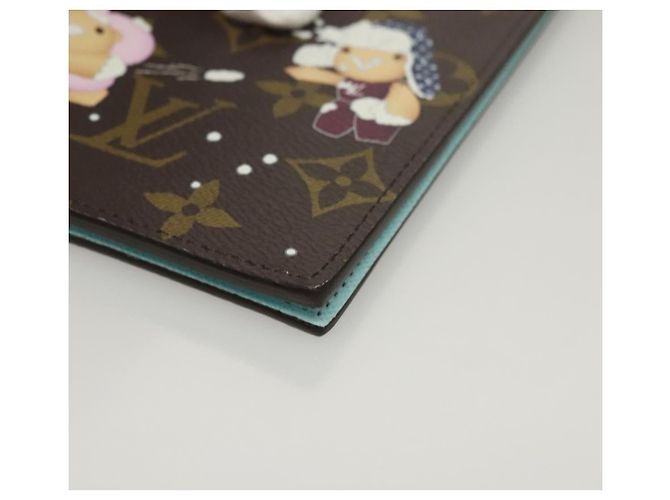 LOUIS VUITTON Noël Vivienne Couverture Passeport Étui à Passeport Auth 132776M Monogramme - vue 14