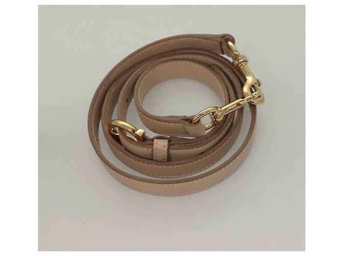 Borsa a mano in pelle Salvatore Ferragamo Gancini Sofia 2 in 1 Beige Oro Auth 131462 D'oro - vista 25