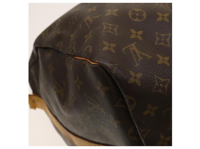 LOUIS VUITTON Monogram Keepall Bandouliere 55 Borsa Boston M41414 LV Auth 127999 Monogramma - vista 16