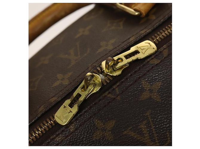 LOUIS VUITTON Monogram Keepall Bandouliere 55 Borsa Boston M41414 LV Auth 127999 Monogramma - vista 18