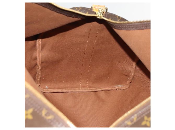 LOUIS VUITTON Monogram Keepall Bandouliere 55 Borsa Boston M41414 LV Auth 127999 Monogramma - vista 19