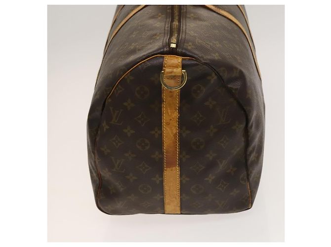 LOUIS VUITTON Monogram Keepall Bandouliere 55 Borsa Boston M41414 LV Auth 127999 Monogramma - vista 3