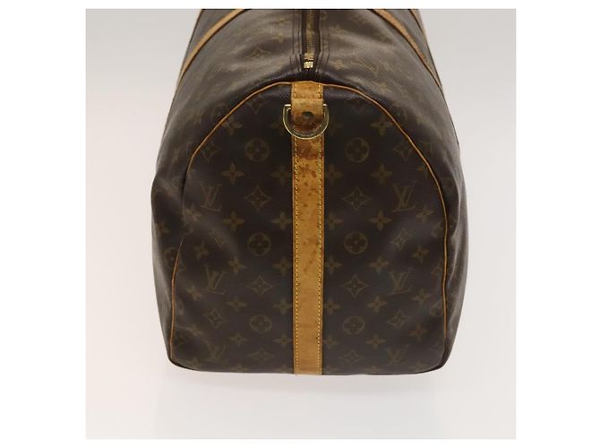 LOUIS VUITTON Monogram Keepall Bandouliere 55 Borsa Boston M41414 LV Auth 127999 Monogramma - vista 4