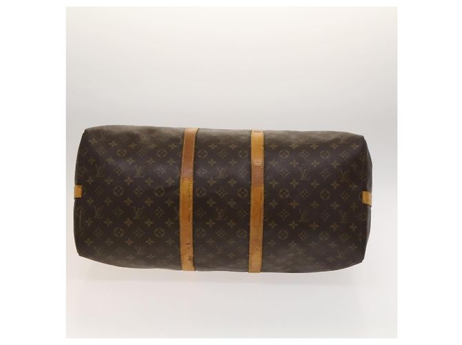 LOUIS VUITTON Monogram Keepall Bandouliere 55 Borsa Boston M41414 LV Auth 127999 Monogramma - vista 5
