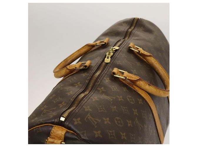 LOUIS VUITTON Monogram Keepall Bandouliere 55 Borsa Boston M41414 LV Auth 127999 Monogramma - vista 6