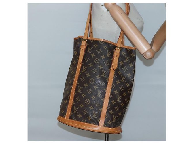 LOUIS VUITTON Borsa a Spalla Monogram Bucket GM M42236 LV Auth gh479 Monogramma - vista 21