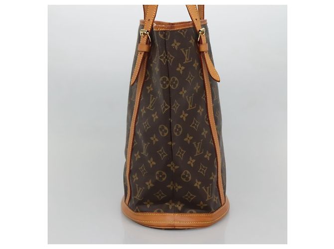 LOUIS VUITTON Borsa a Spalla Monogram Bucket GM M42236 LV Auth gh479 Monogramma - vista 4