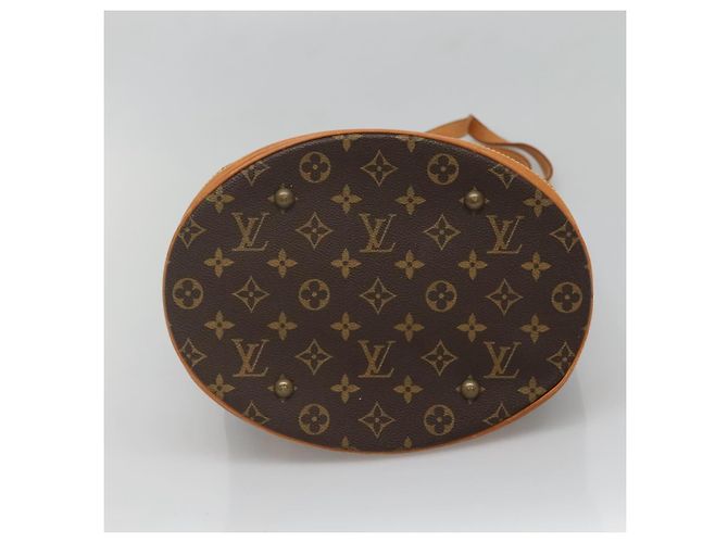 LOUIS VUITTON Borsa a Spalla Monogram Bucket GM M42236 LV Auth gh479 Monogramma - vista 5