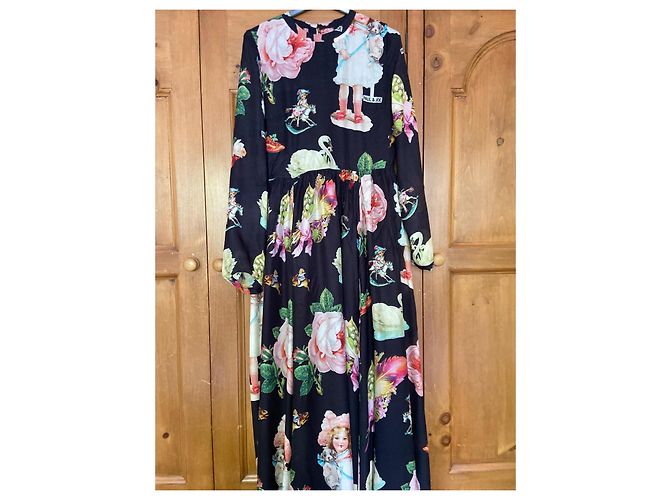 Vestido de seda Paul & Joe Multicor - vista 11