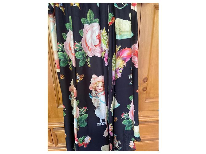 Vestido de seda Paul & Joe Multicor - vista 9