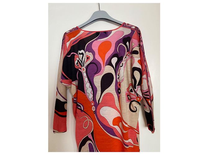 Abito Emilio Pucci in lana multicolore - vista 11