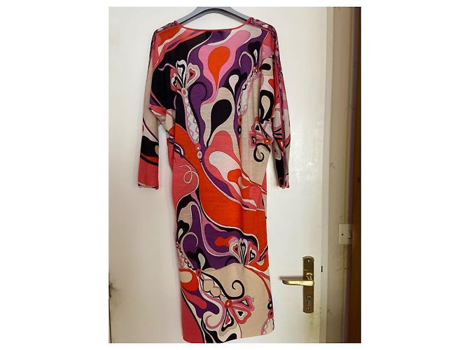 Abito Emilio Pucci in lana multicolore - vista 14